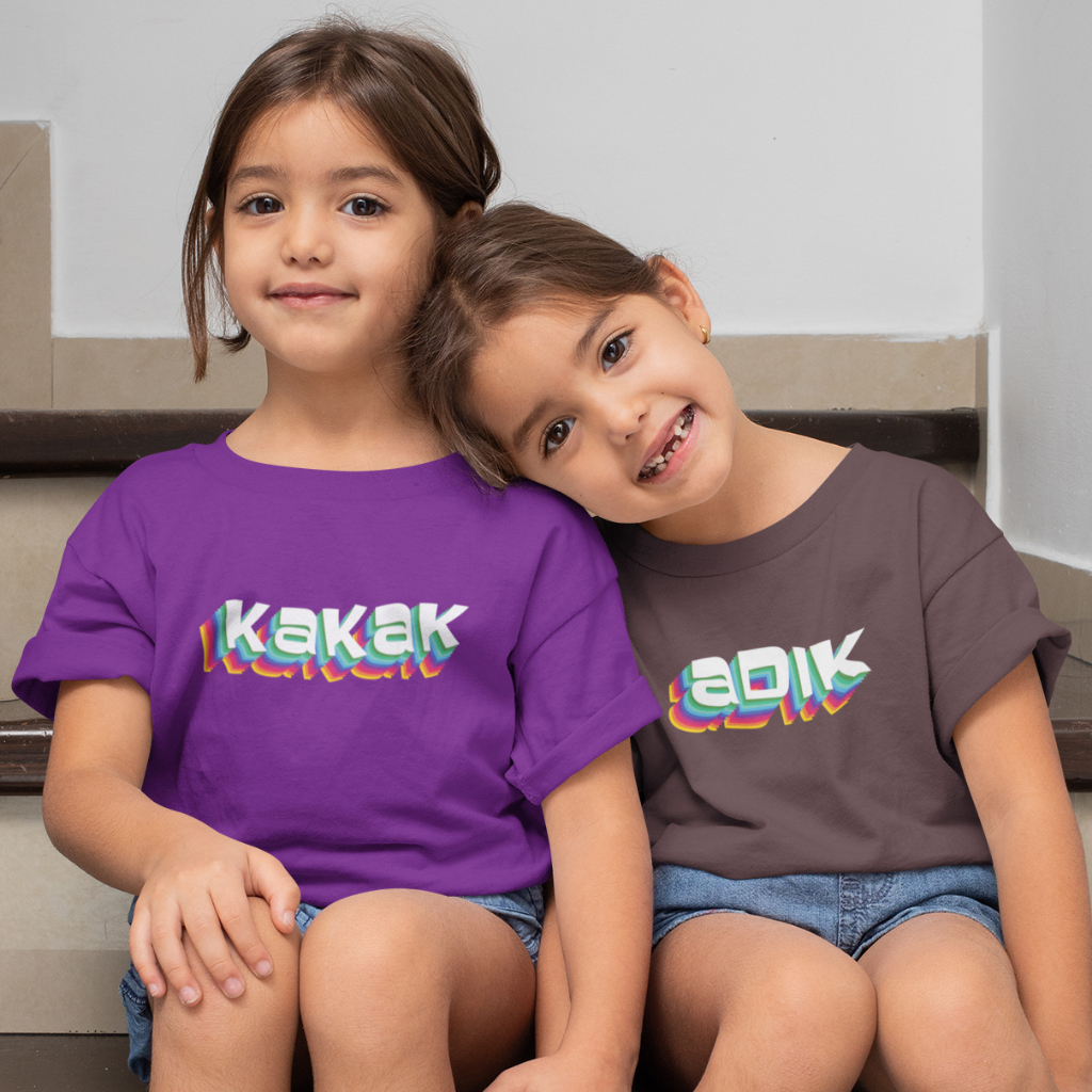 Kaos Anak Kakak Adik, Abang Adik, Sibling Tee/Couple