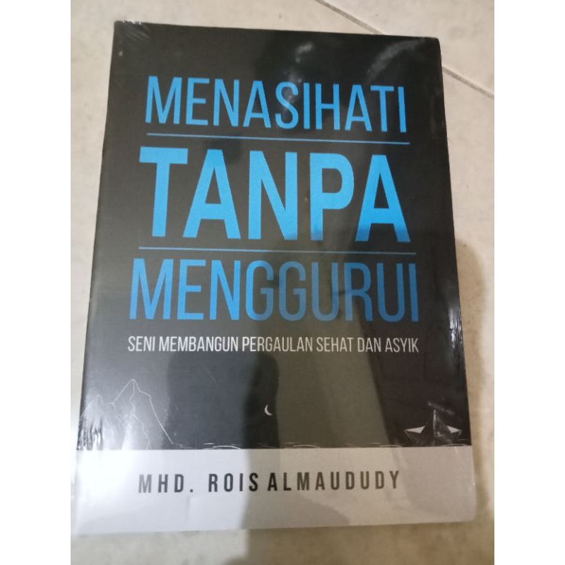 

Novel menasihati tanpa menggurui