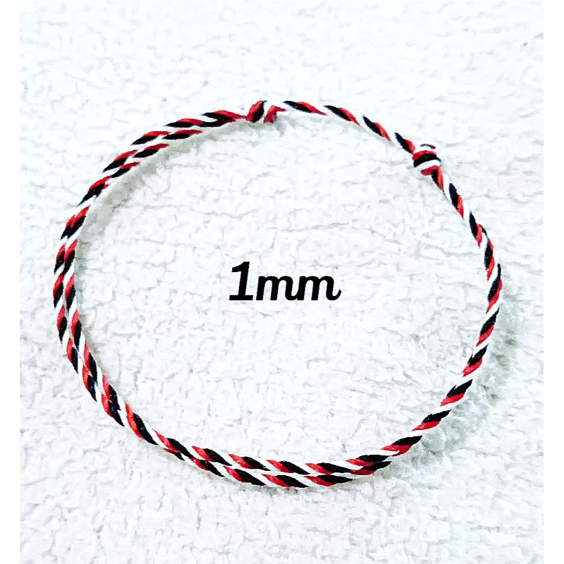 GELANG TRIDATU SIMPLE (1mm/1,5mm/2mm)-1mm Tipis