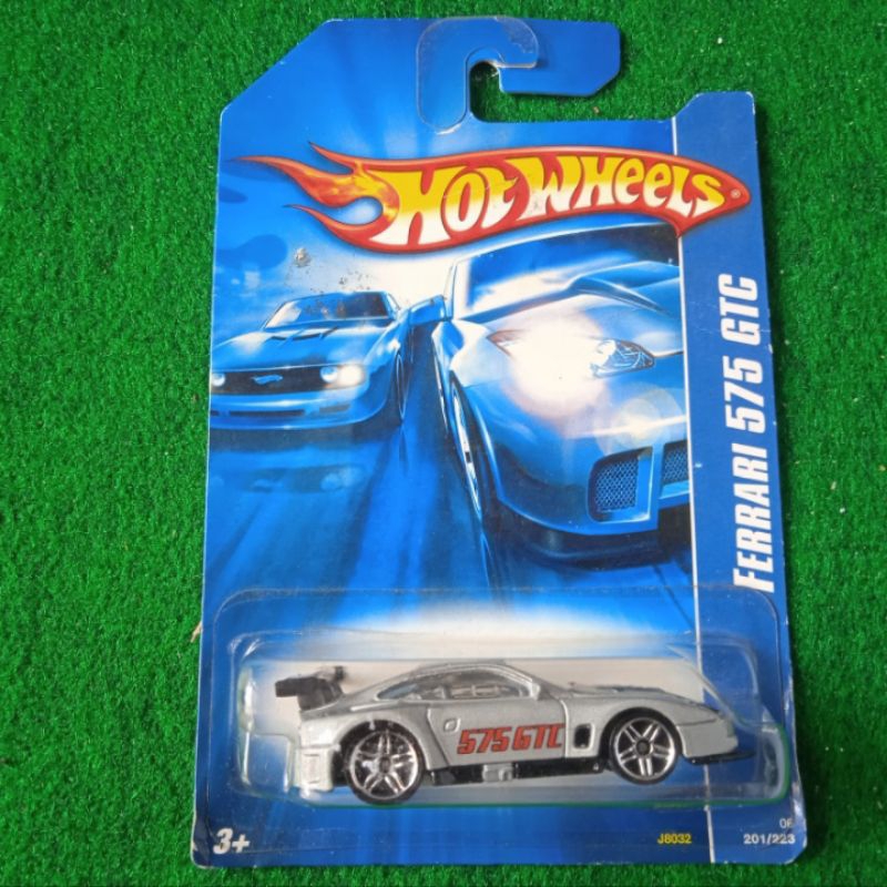 hot wheels hotwheels Ferrari 575 GTC abu grey gray