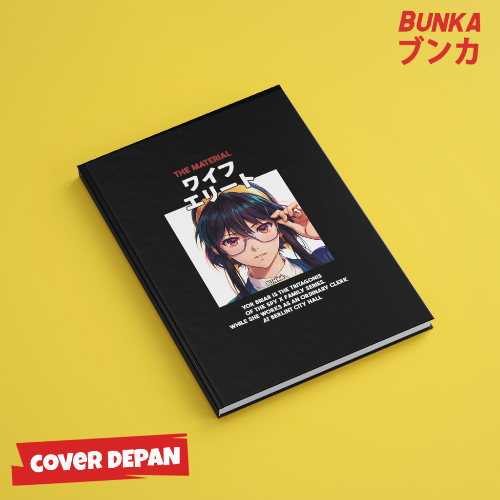 

Note Book The Material Yor Forger Briar Anime Spy x Family Hardcover A5 Buku Tulis Catatan Notes Agenda Planner Jurnal vintage buku catatan story book kado anniversary valentine cowok cewek murah