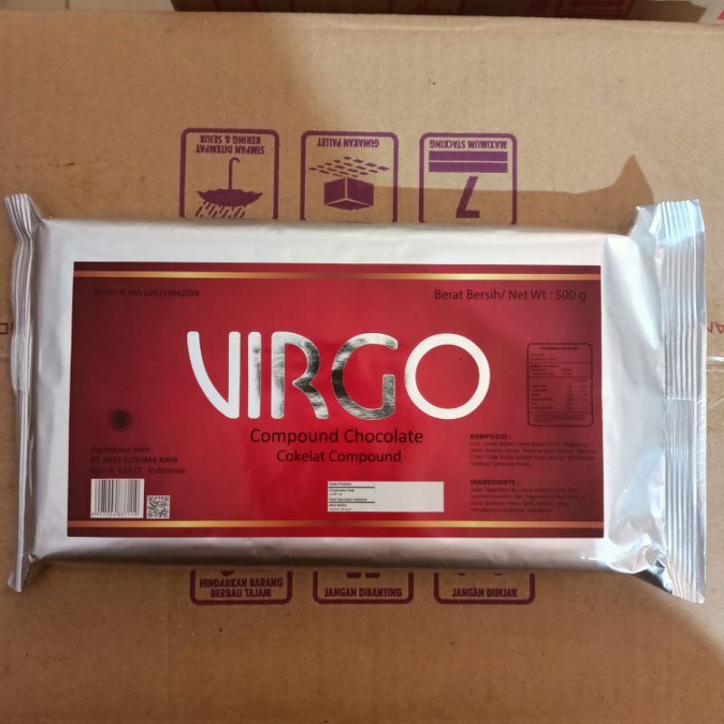 

Virgo Sweet Dark Compound Chocolate 500gr