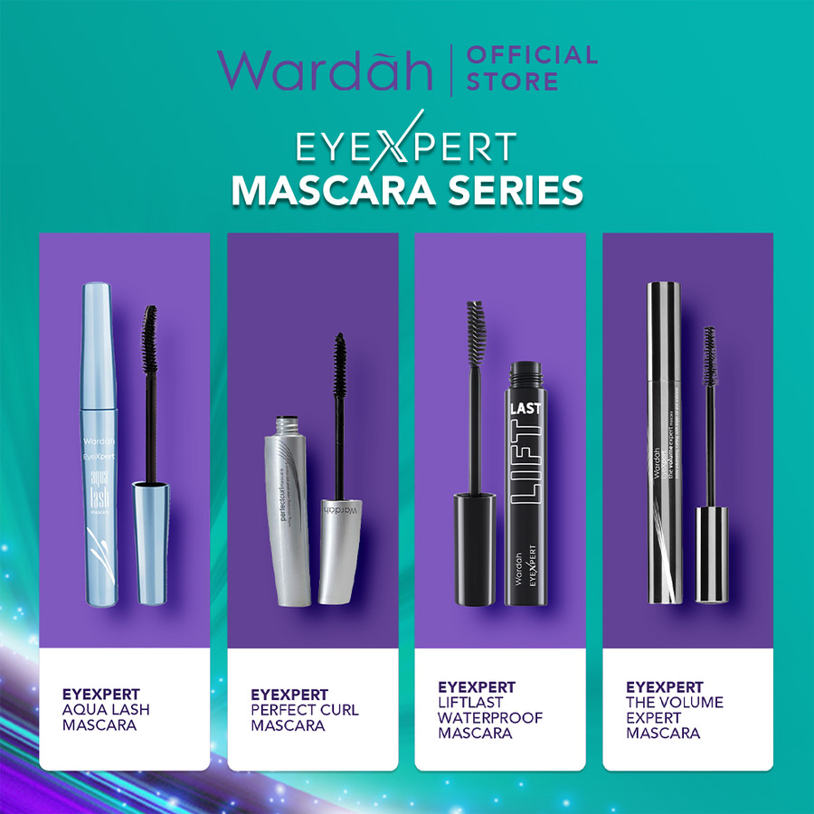 Wardah Eyexpert Aqua Lash Mascara 6g | Maskara