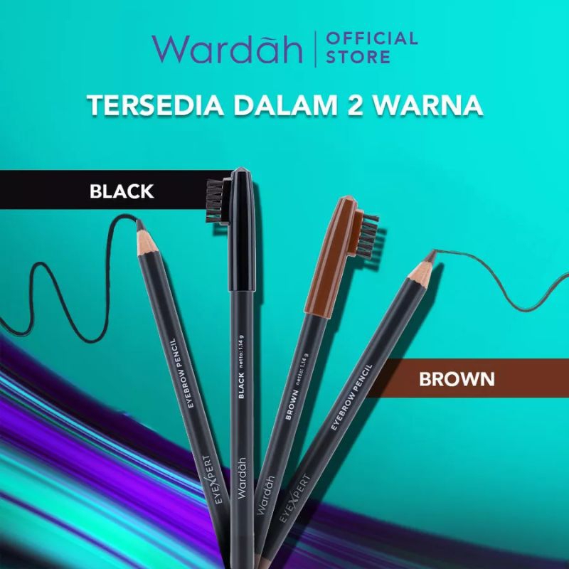 Wardah Eyexpert Eyebrow Pencil 1.14g