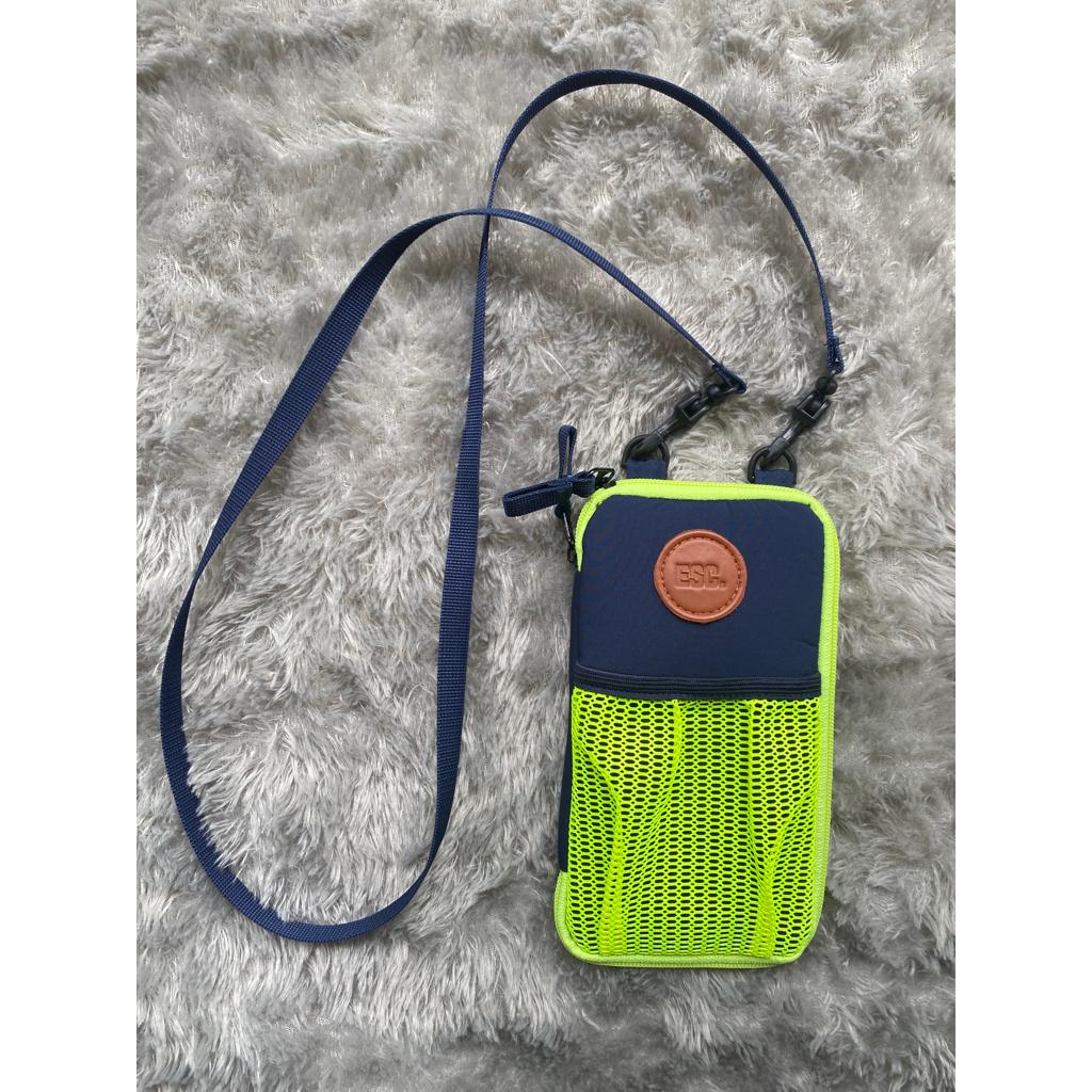 ESCORT Tas Slingphone Dompet Handphone Phone Wallet Selempang Wanita dan Pria