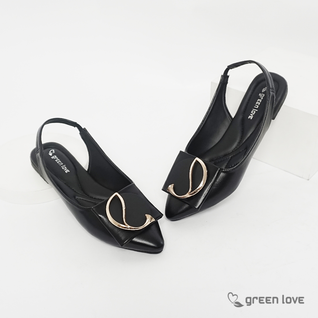 Green Love Sepatu Flat Wanita JOEY