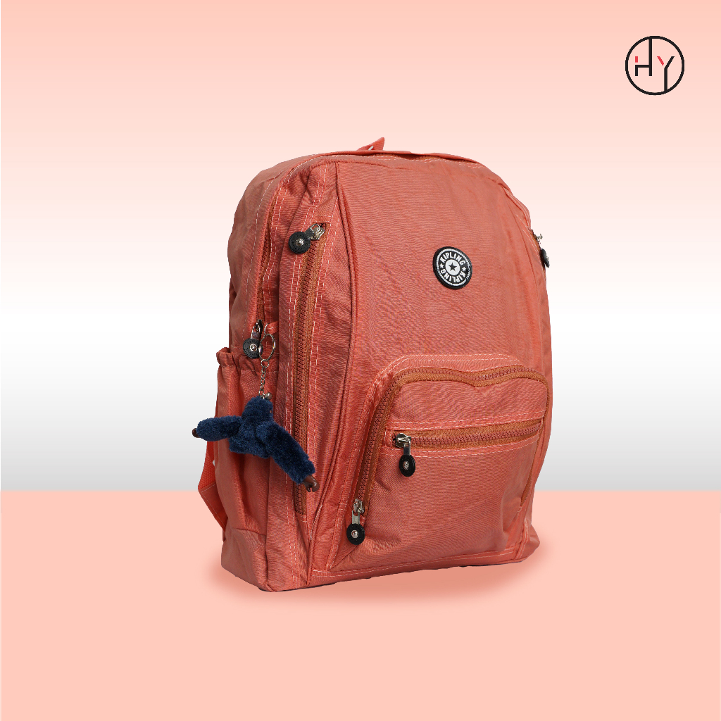 Tas Ransel KAPPLING Pria Wanita Bahan Impir Medium Size Ada Slot Laptop Buat Sekolah Kuliah - HYBRAND 952