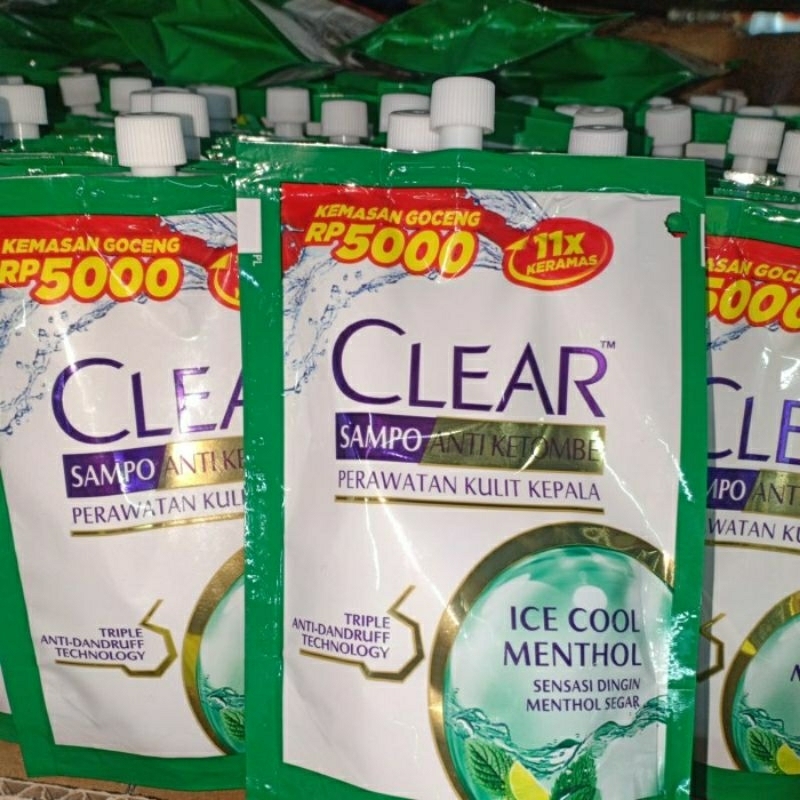 CLEAR SHAMPO 55ml / SHAMPOO CLEAR POUCH CLEAR