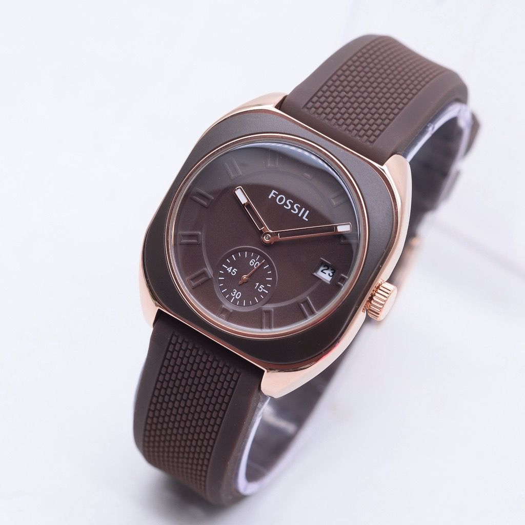BEST SELLER JAM TANGAN WANITA TALI RUBBER TANGGAL KZ-380 FREE BOX &amp; BATERAI