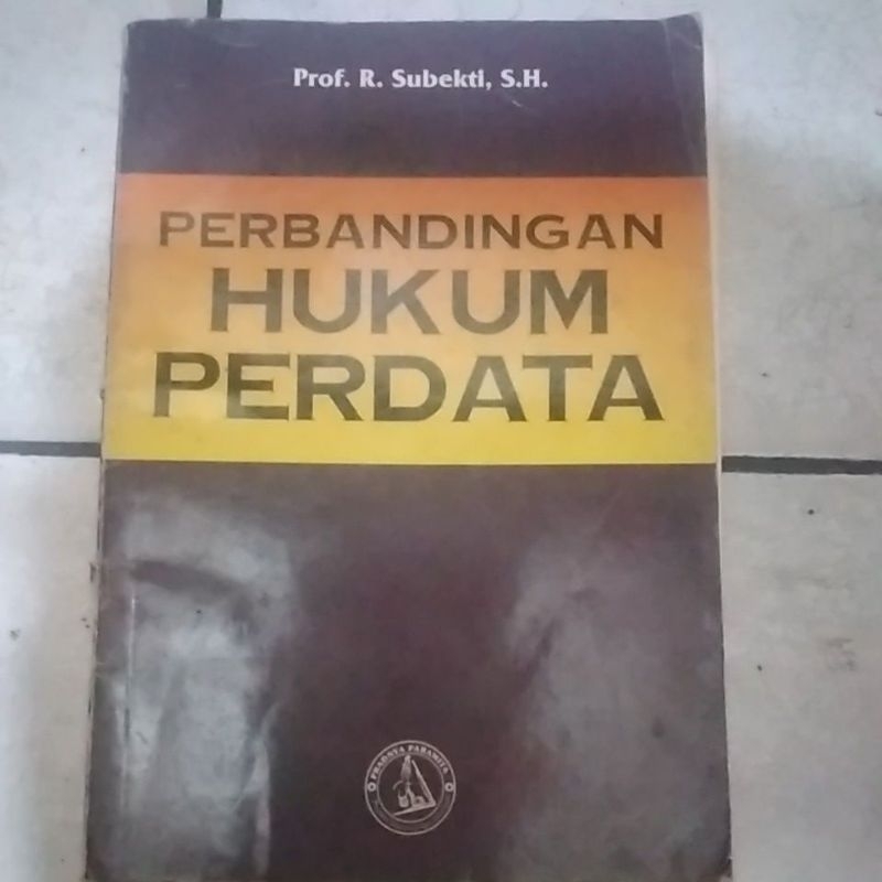 

perbandingan hukum perdata subekti
