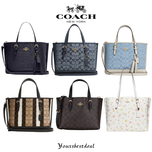 Coach Mini Tote Shoulder Bag Heart and Flower Print Original CH210 CH228 CA142 C4085 C4250 C4084 C8612 C4086