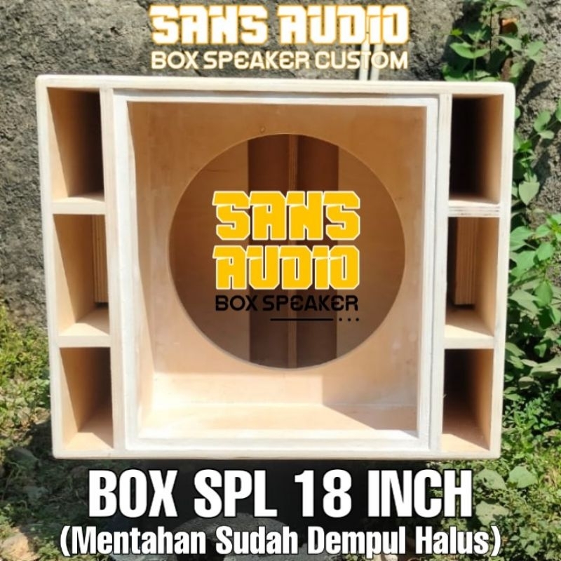 Box speaker spl 18 inch