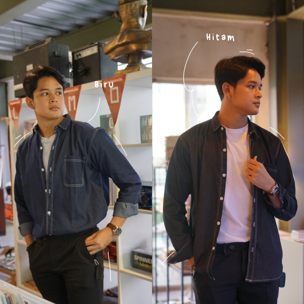 Osaka - Kemeja Denim Couple