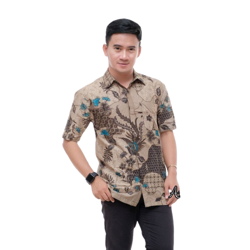 Nazilla Batik - Baju Batik Pesta Kondangan  Lengan Pendek Terbaru