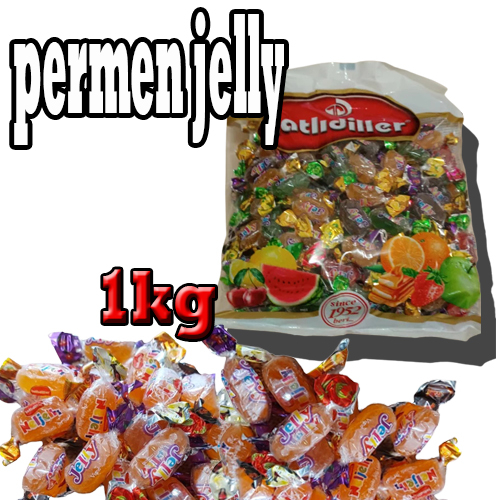 

Permen jelly turki 1kg neljelly rasa jeruk dan mix