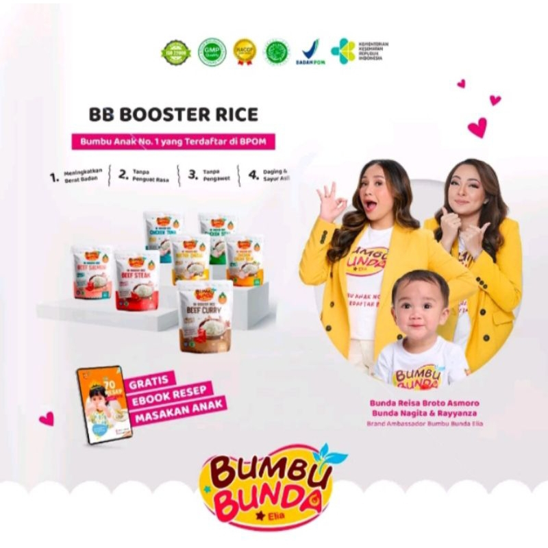 Bumbu Bunda BB Booster Rice Beras MPASI BB Booster - Kabakids Store