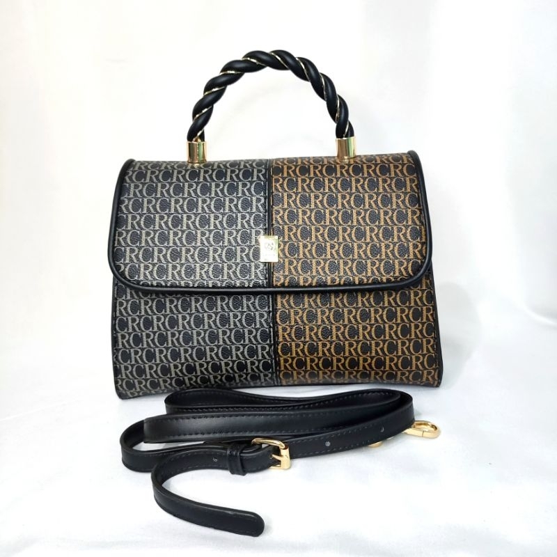 Jessy Korea Hand Sling Bag Black