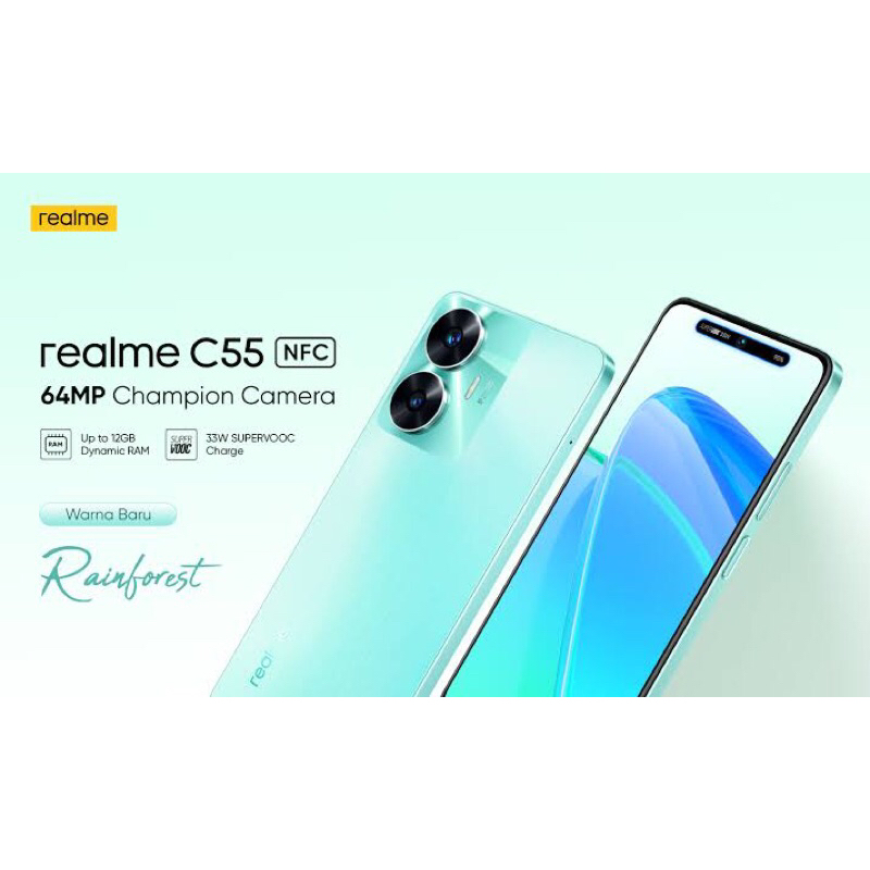 Realme C55 12/128GB Garansi Resmi