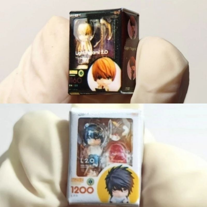 Miniatur Box Magnet 1/12 Nendoroid Death Note L Light Yagami