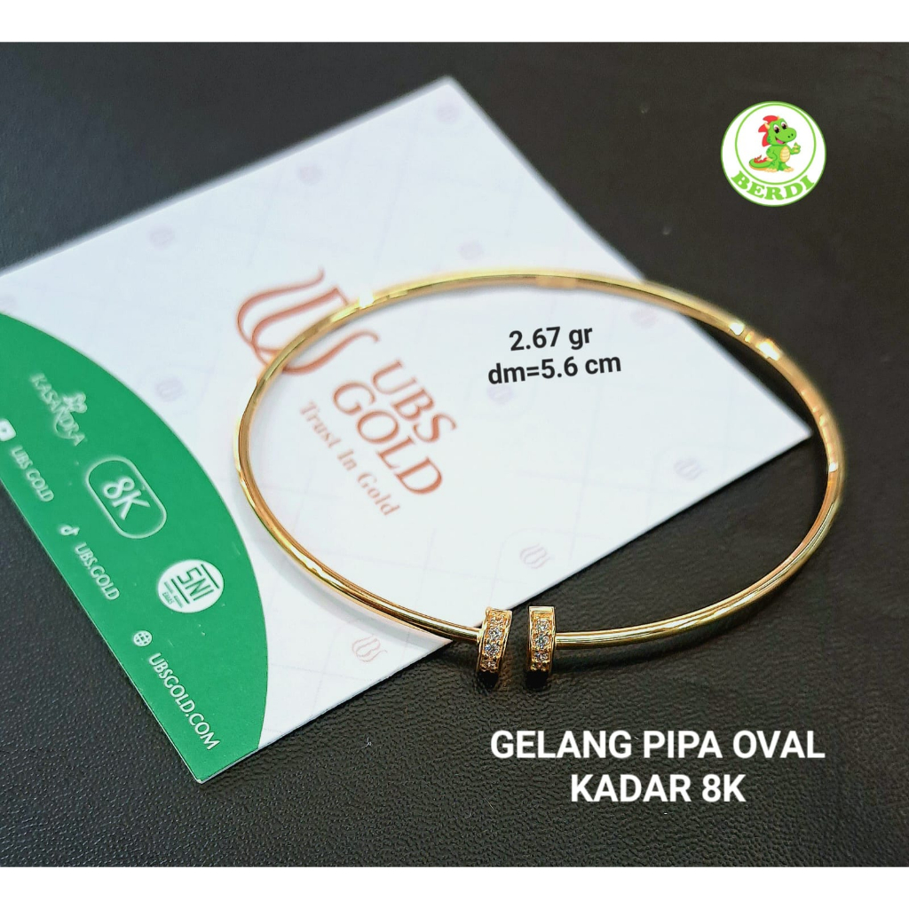 Gelang kasandra bangle ubs fashion terbaru wanita dewasa kadar 375