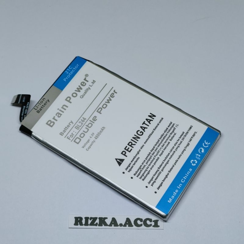 Baterai Batre For Lenovo Vibe P1 Turbo P1A42 BL244 BL-244 Double Power Battery