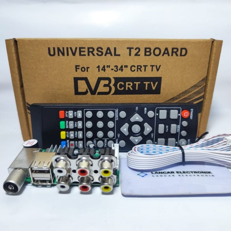 Tuner Digital TV tabung /  cuner digital Tv tabung / LED GANTUNG FULL SET