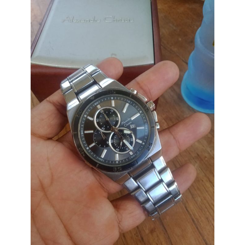 Jam Tangan Alexandre Christie 6382MC Original