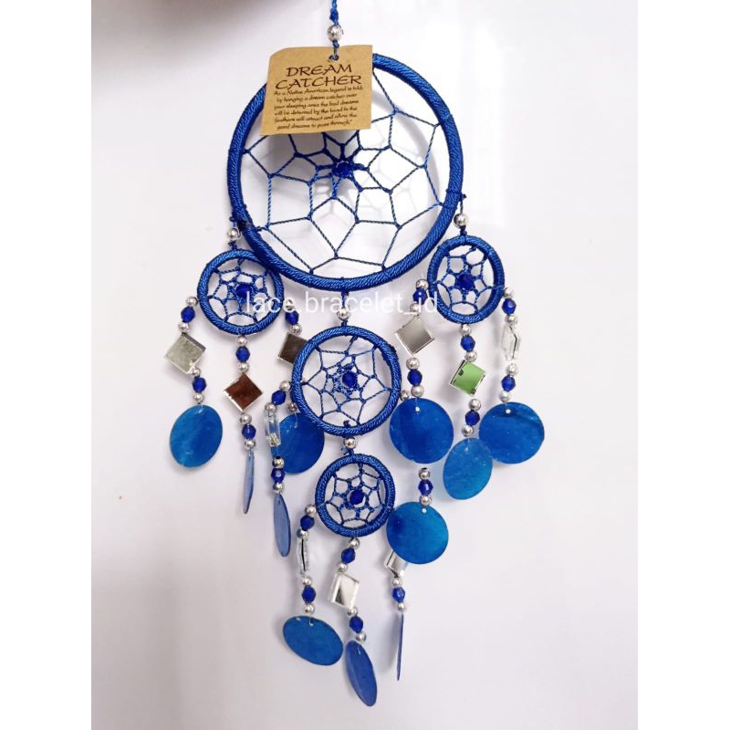 Dreamcatcher KERANG KACA dekorasi gantungan hiasan dekorasi dinding