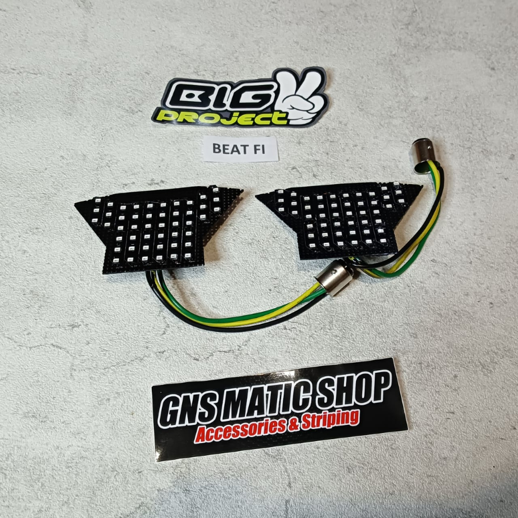 LAMPU RUNNING LAMPU BELAKANG MOTOR BEAT FI / LAMPU RUNNING BEAT FI / LAMPU BELAKANG BEAT FI CUSTOM