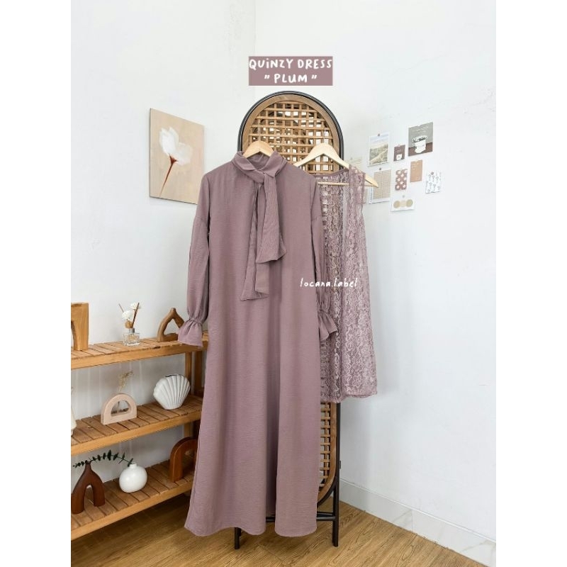 [READY STOCK] QUINZY DRESS SET BY LOCANA LABEL || QUINZY SET BY LOCANA LABEL