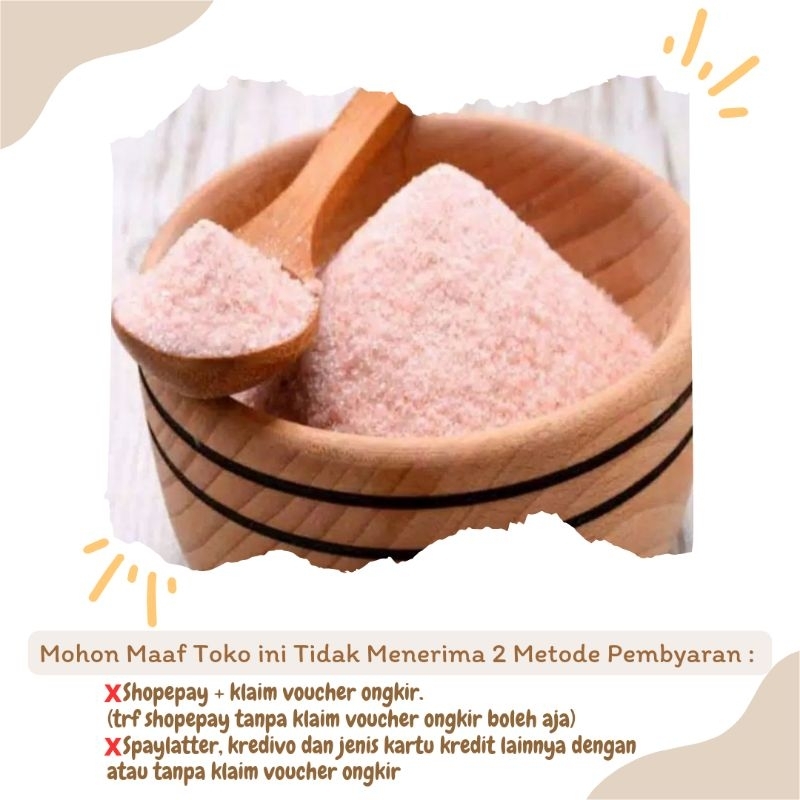 

1kg Garam Himalaya - Himalaya pink salt