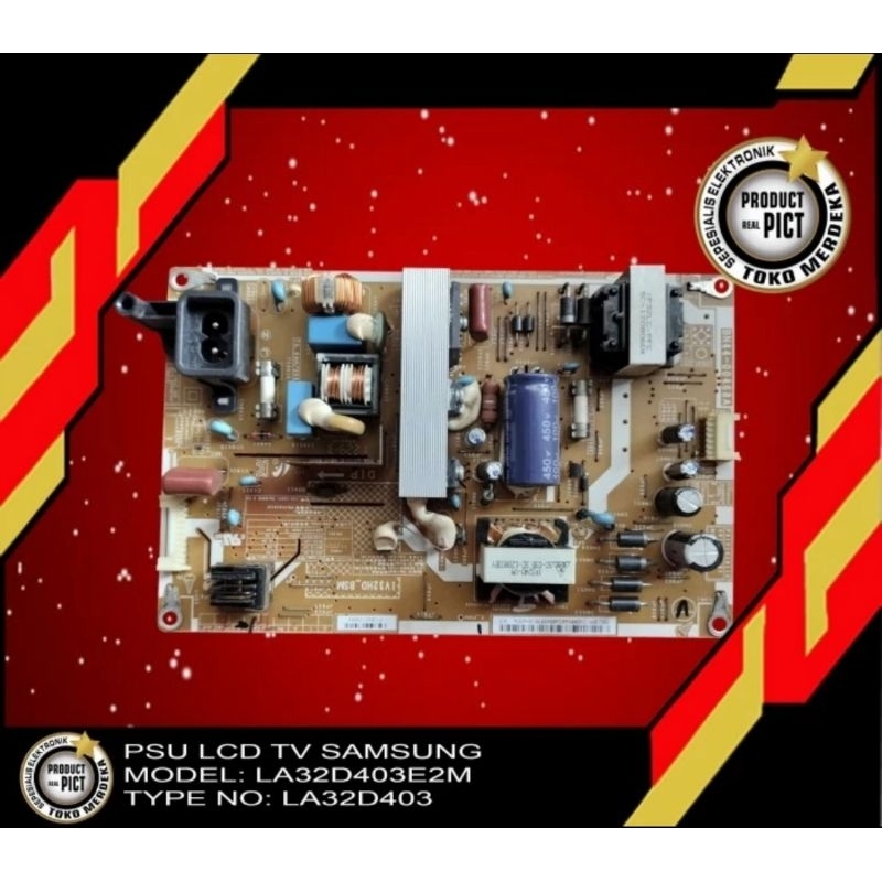 power suplay ori psu tv samsung LA32D403E2M LA32D403 LA32D403E2M