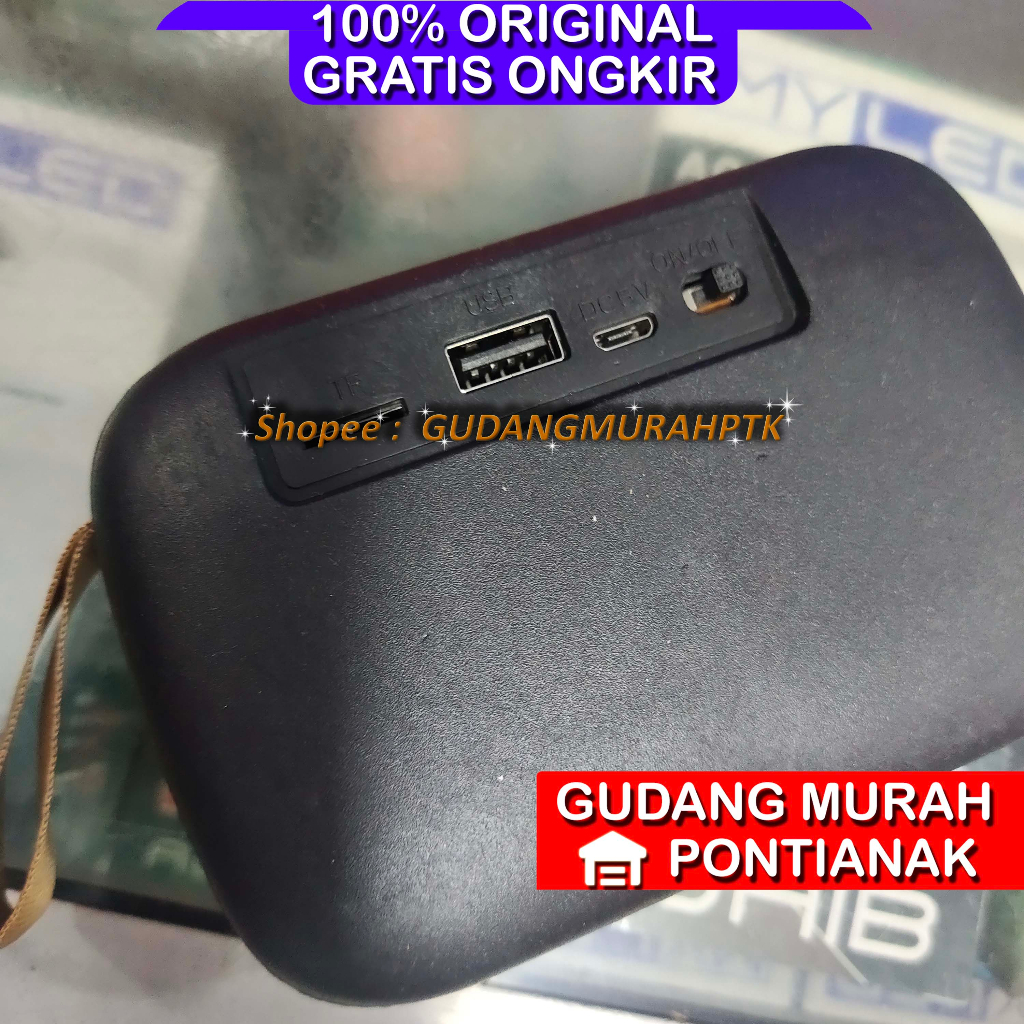 Salon Bluetooth Mobile Charge Speaker Portable WARNA RANDOM / ACAK Segi empat panjang Model M G2 Suara Nyaring dan bersih