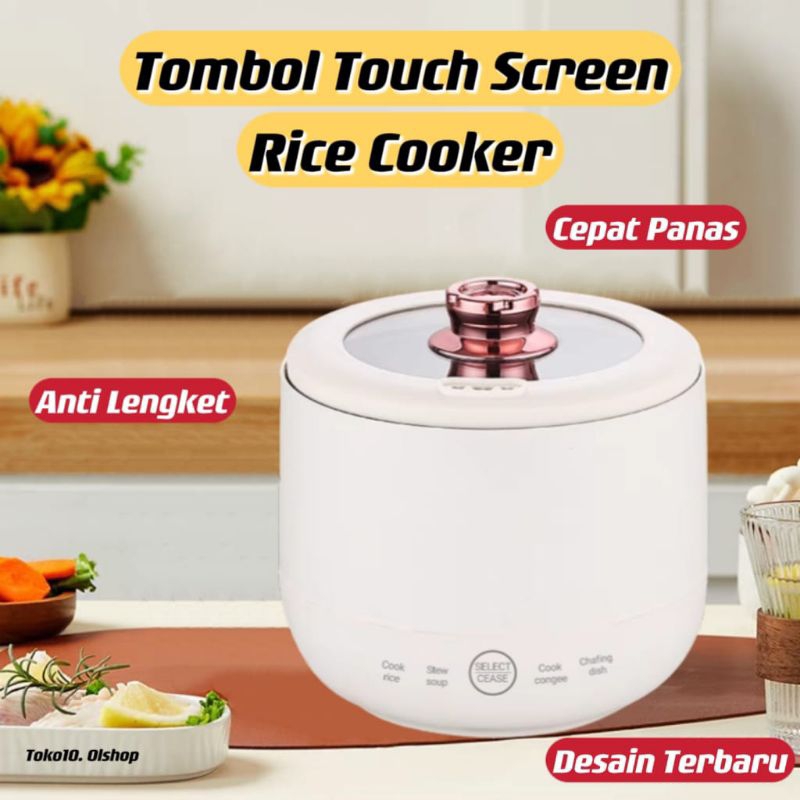 Rice Cooker Magic Com Portable Anti Lengket / Travel Version / Rice Cooker 1.6 Liter⭐ Toko10 ⭐