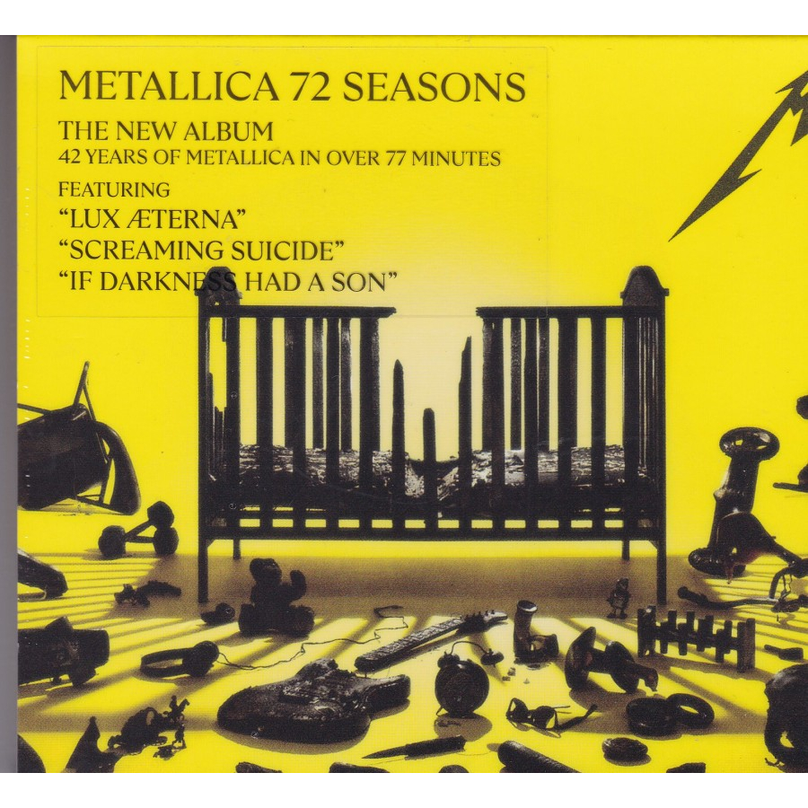 CD Metallica - 72 Seasons ORIGINAL IMPORT