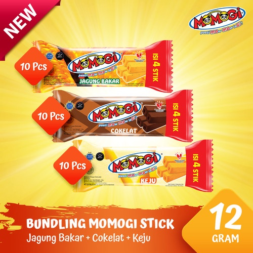 

Cemilan Momogi Stick Jagung isi 10