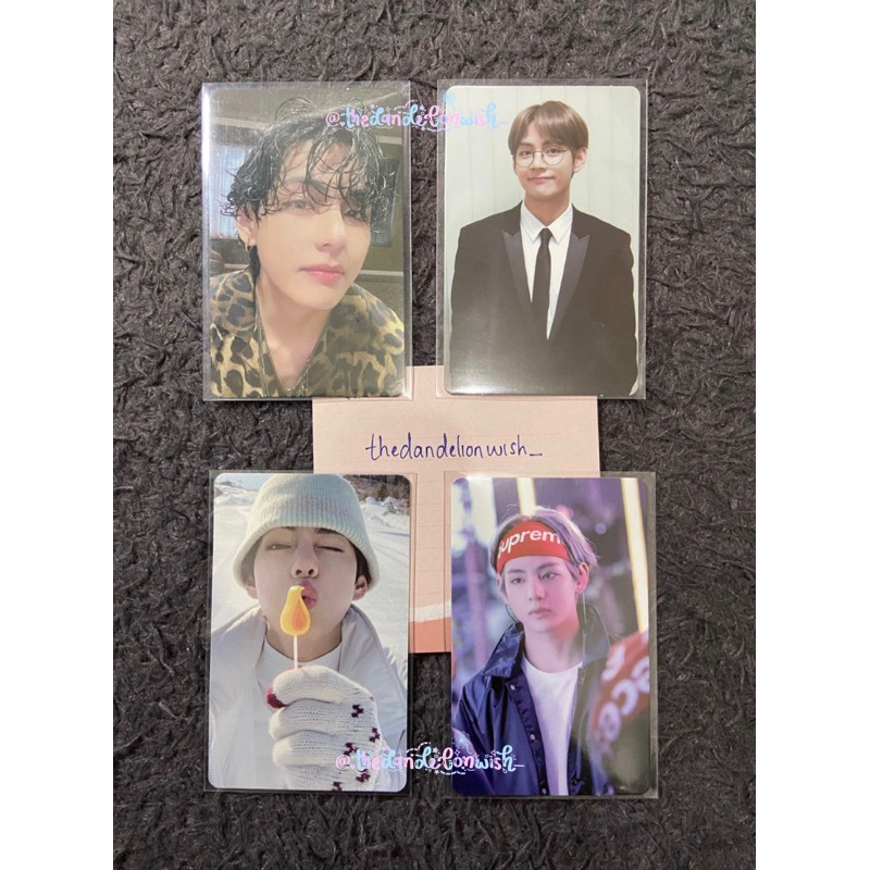 [READY] PHOTOCARD TAEHYUNG BTS (MEMORIES/WINTER PACKAGE/TAE SUPREME/TAE KERAMAS/PC RARE)
