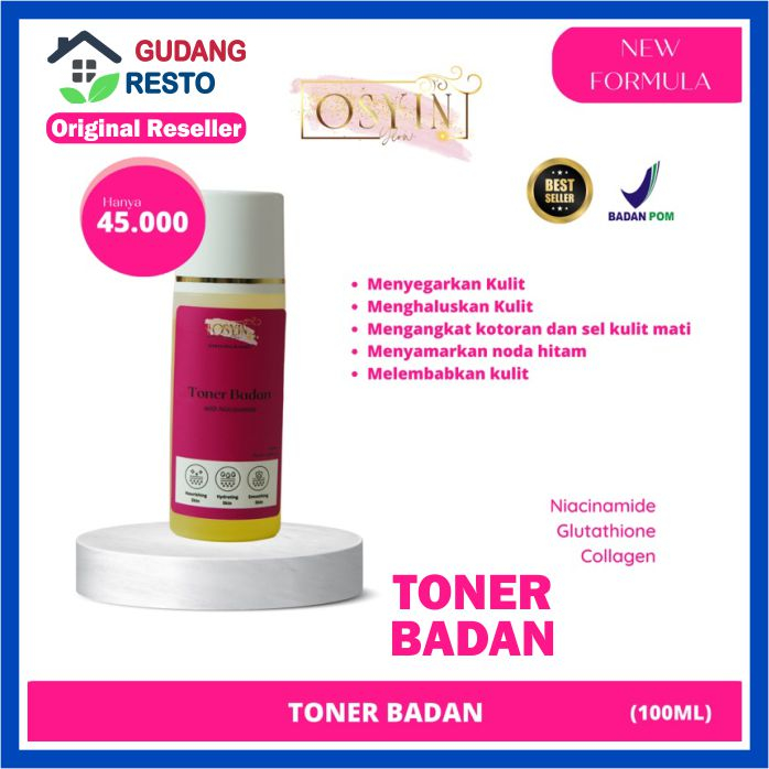 OSYIN GLOW HB DOSTING LOTION BPOM DAY NIGHT PEMUTIH WHITENING ORIGINAL HAND BODY MENCERAHKAN