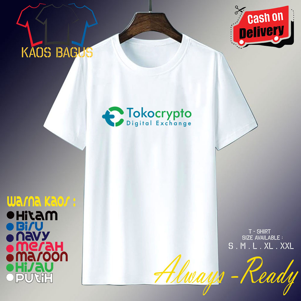 Kaos Tokocrypto Digital Exchange Kaos Baju Perusahaan