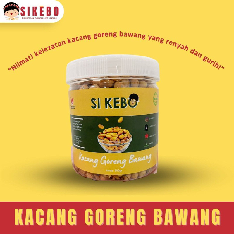 

Kacang Goreng Bawang cemilan snack makanan