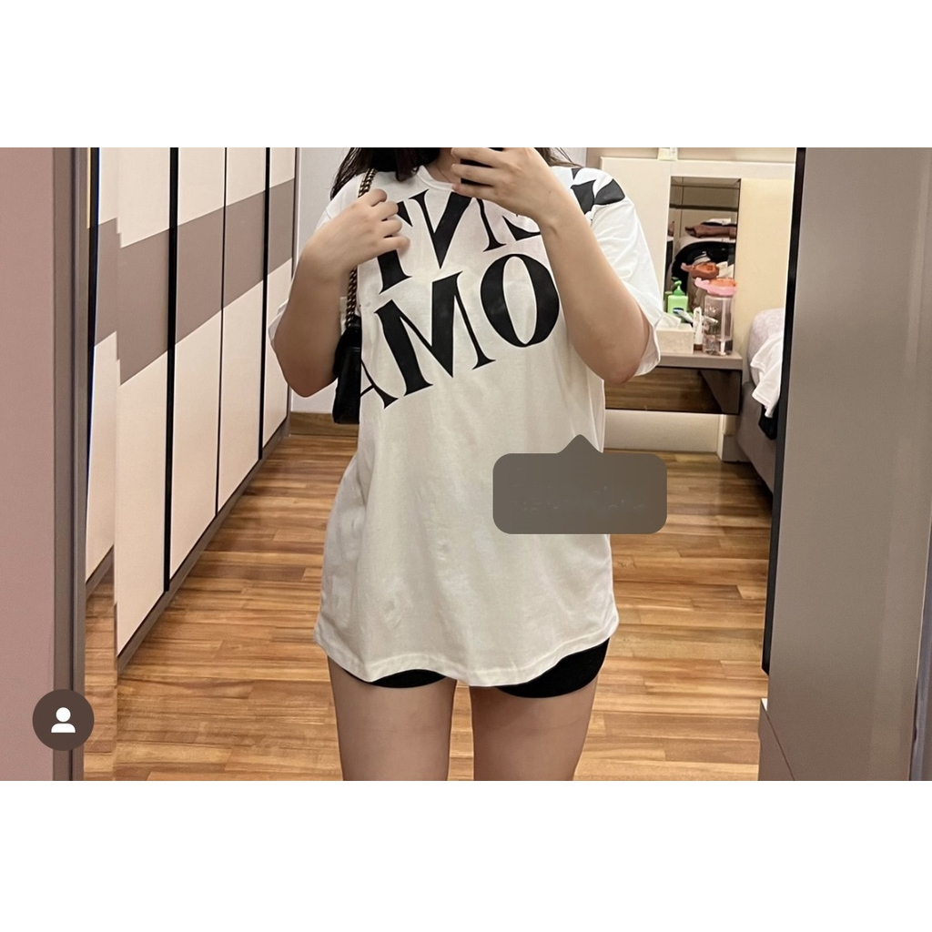 GENTLE WOMAN BLACK WHITE l BAJU KAOS TSHIRT TUMBLR TEE HITAM PUTIH THAILAND BKK BANGKOK OVERSIZE HYPEBEAST