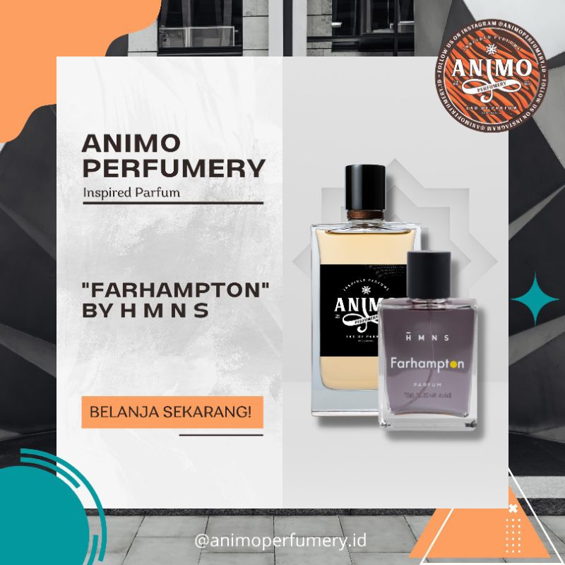 Parfum Pria Farhampton Inspired Parfum By Animo Perfumery