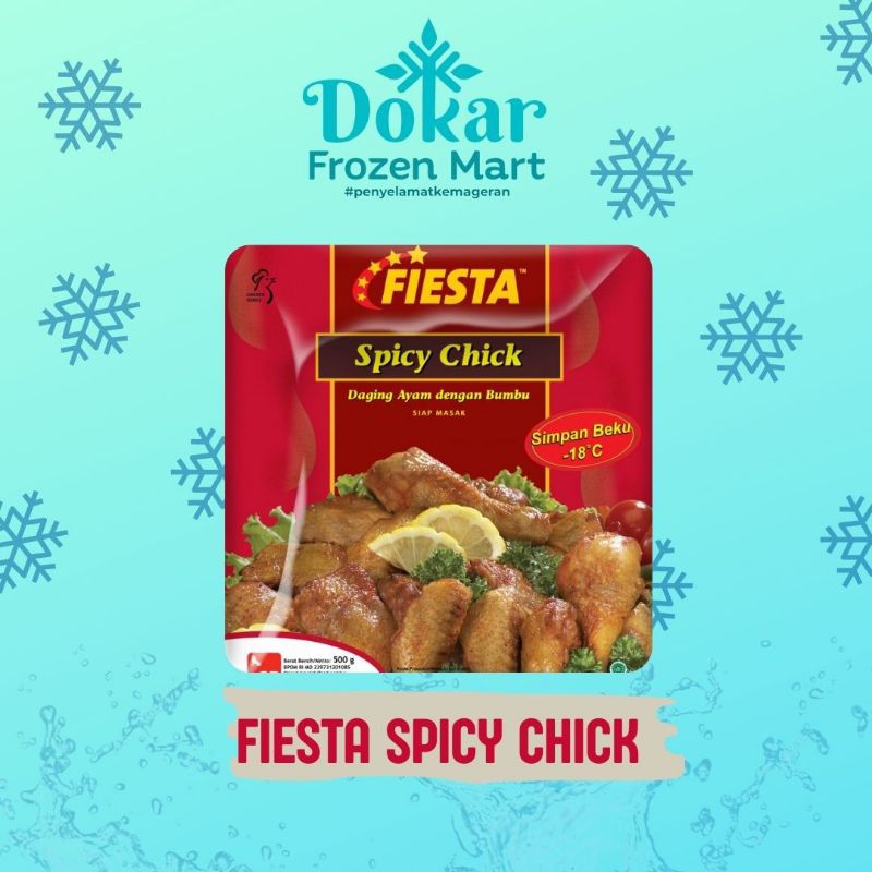 

FIESTA SPICY CHICKEN 500GR