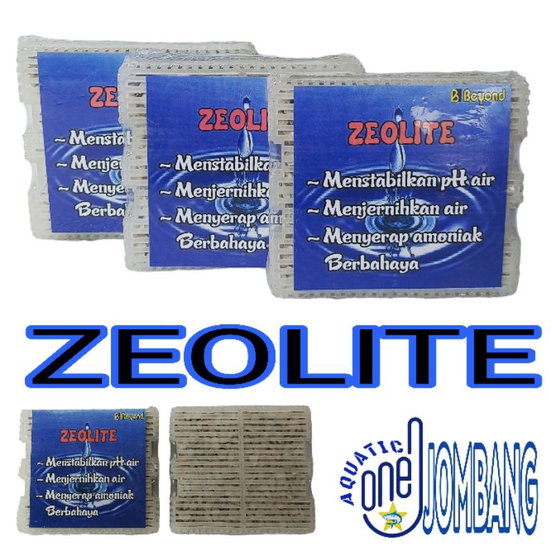 ZEOLITE BEYOND Ziolit media filter penyerap kotoran dan amoniak kolam aquarium akuarium ziolite