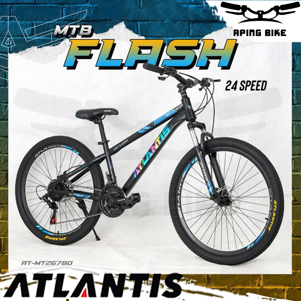 Sepeda Atlantis FLASH 780 26" Sepeda MTB Atlantis 26inch Sepeda Gunung
