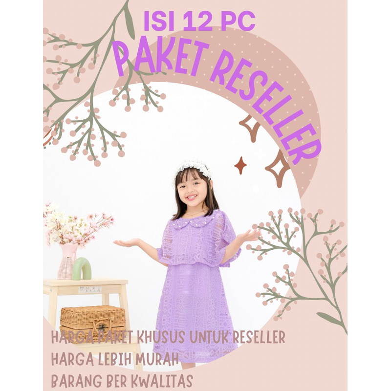 PAKET USAHA PAKAIAN ANAK RESELLER ISI 12 pc