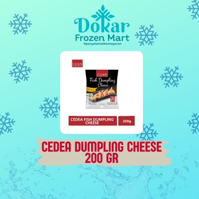 

CEDEA FISH DUMPLING CHEESE 200GR/500GR