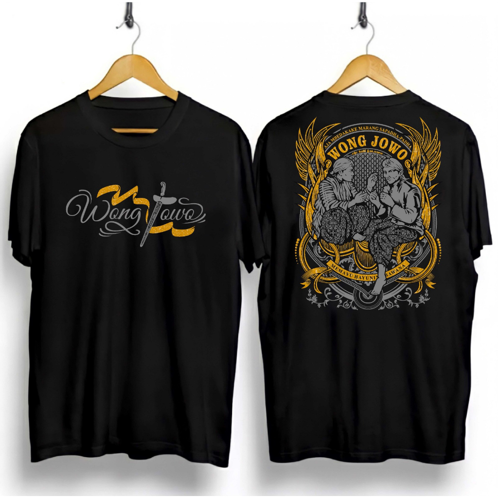 NEW PROMO DISTRO TERBARU JAWA / KAOS OBLONG ANJINING / KAOS SABLON WAYANG / KAOS WONG JOWO FULL CATO