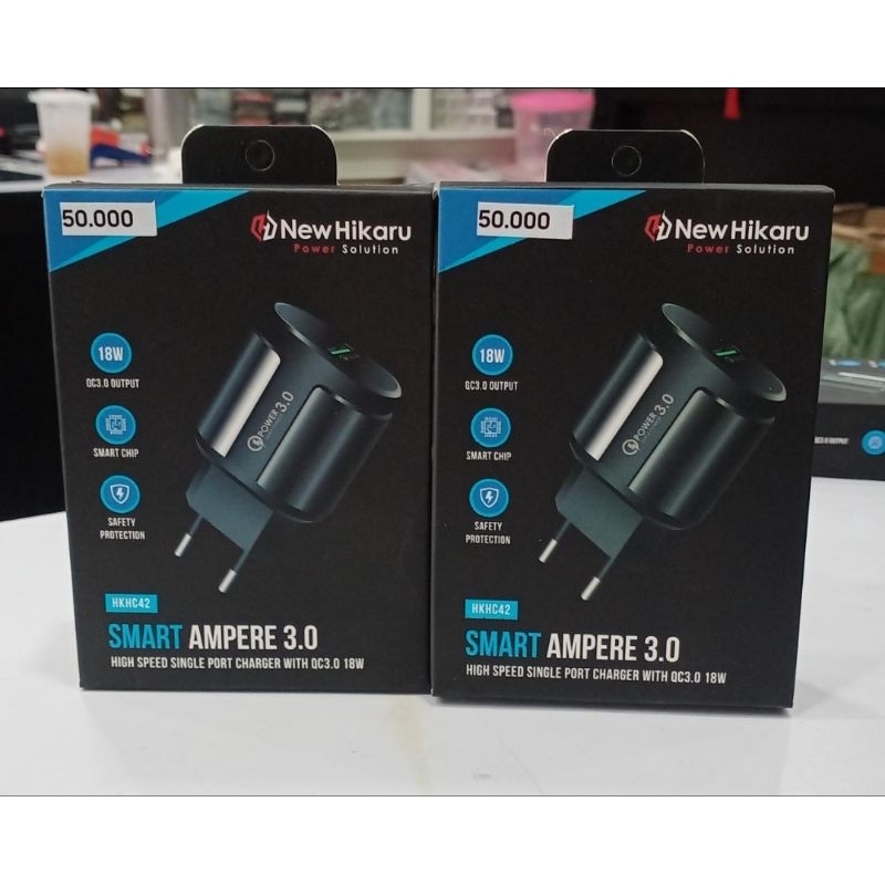 ADAPTOR CHARGER HIKARU 18W