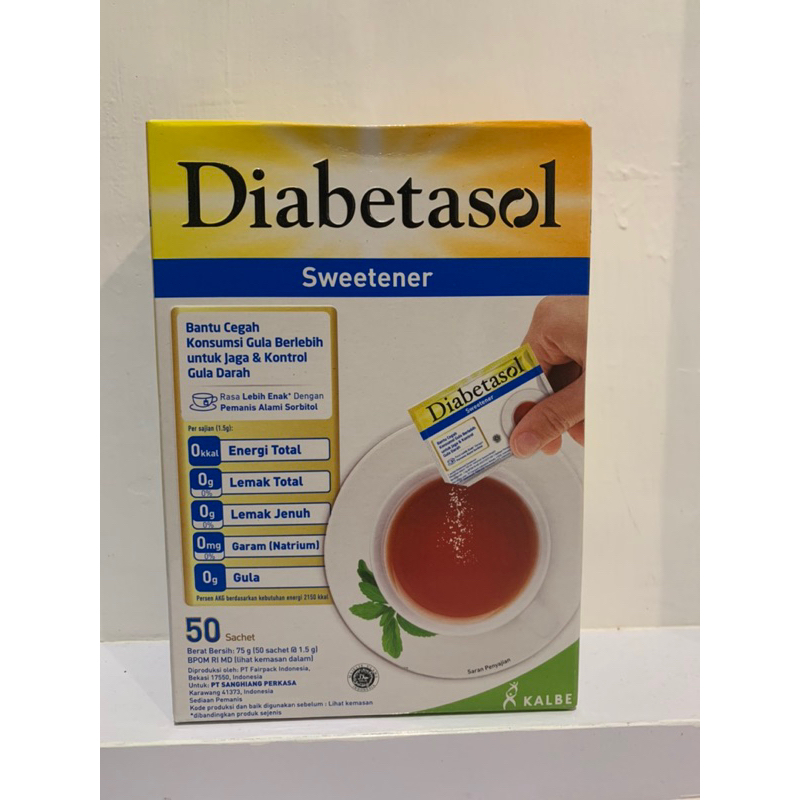 

Diabetasol Sweetener 50 sachet